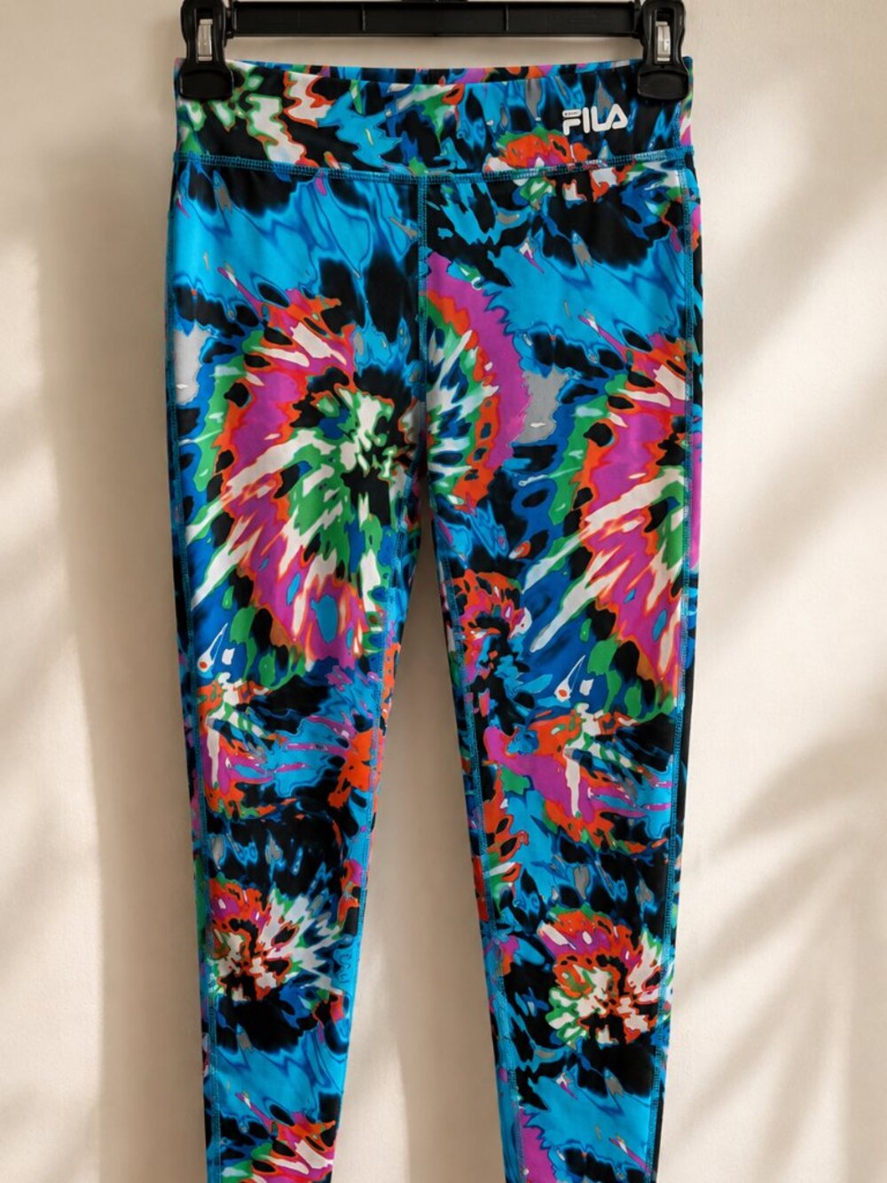 FILA Sport Multicolor Printed High Rise Leggings Women’s Activewear Size XS